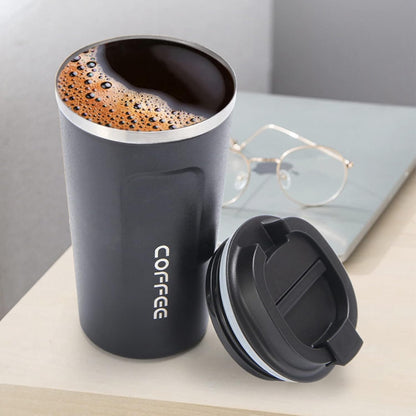 Coffee Travel Mug, 17 oz Insulated Coffee Mug with Spill Leakproof Lid,Stainless Steel Reusable Vacuum Double Wall Insulated Coffee Cup for Keep Hot/Ice Drinks,Tea,Beer,Water