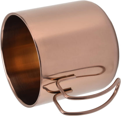 Coffee Mug Stainless Steel Travel Mug 400ml with Handle Portable Coffee Cup for Home Office Restaurant Camping, 304 Stainless Steel Water Cup, Easy Carry, Simple Style (400ml)