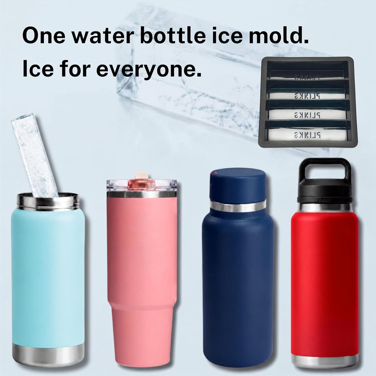 Water Bottle Ice Mold