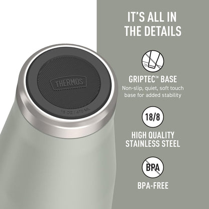 ICON SERIES, Stainless Steel Mug, Granite, 16 oz