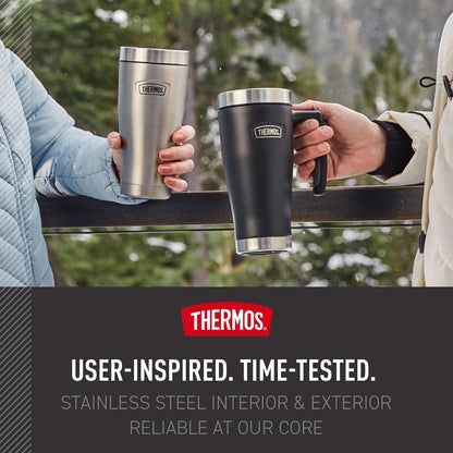 ICON SERIES, Stainless Steel Mug, Granite, 16 oz