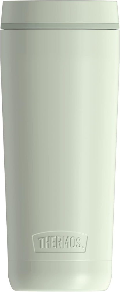ALTA SERIES Stainless Steel Tumbler 18 Ounce, Matte Steel/Espresso Black