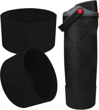 2PCS Silicone Boots for Owala 30oz & 40oz FreeSip Sway Bottles & Tumblers – Non-Slip, Scratch-Resistant, Stability Enhancer for Owala Accessories (Eucalyptus Green) - Colors A