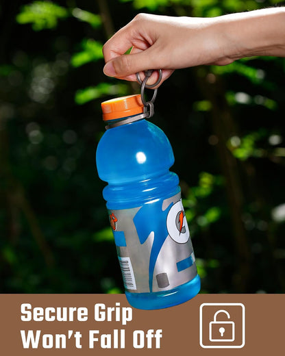 Titanium Water Bottle Clip, Lightweight, Corrosion-Resistant