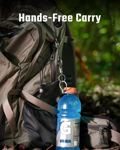 Titanium Water Bottle Clip, Lightweight, Corrosion-Resistant