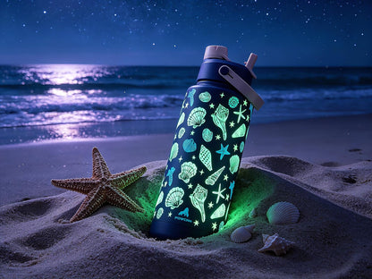 26 oz Insulated Water Bottle with 2-in-1 Straw and Spout Lid, Keep Cold 24H, Leak-Proof, Fits in Car Cup Holder, Stainless Steel Water Bottle for Sports, Gym, Travel, and School (Mousse) - Colors B
