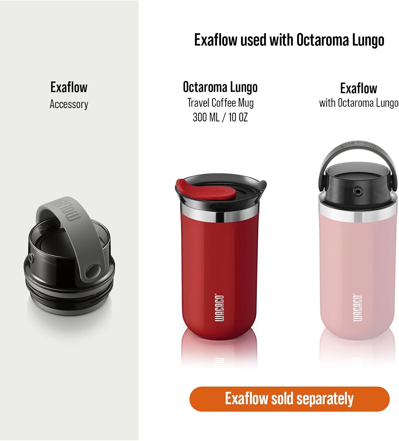 Octaroma Grande Vacuum Insulated Coffee Mug, 15 fl oz (435ml), Double-wall Stainless Steel Travel Tumbler With Drinking Lid, Dim Grey