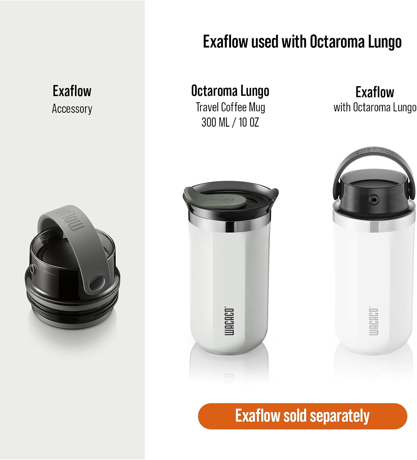 Octaroma Grande Vacuum Insulated Coffee Mug, 15 fl oz (435ml), Double-wall Stainless Steel Travel Tumbler With Drinking Lid, Dim Grey