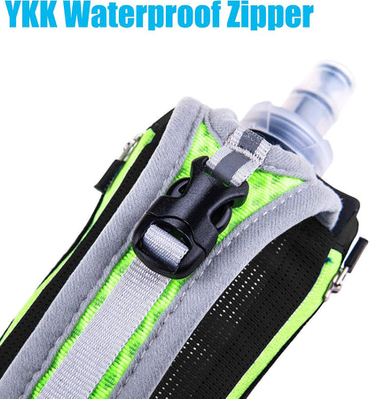 Quick Grip Chill 17 oz Handheld Soft Flask Water Bottle with Hydration Pack