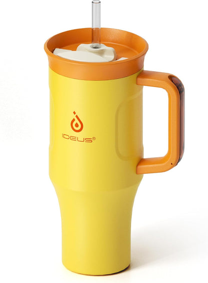 20 oz Tumbler, Travel Coffee Mug with Splash Proof Sliding Lid, Double Wall Stainless Steel Vacuum Insulated Coffee Mug for Home and Office, Keep Beverages Hot or Cold, Avocado Green
