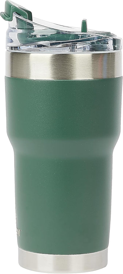 Pelican Traveler™ 22 oz Vacuum Insulated Tumbler - Stainless Steel Double Wall Travel with Dual Lid, Powder Coated Insulated Coffee Mug For Hot Cold Drinks, Sirius