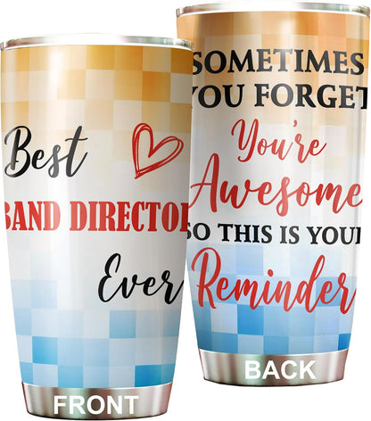 Best Caterer Ever Tumbler Stainless Steel 20oz, Office Gifts Women Men Work Friends Coworker, Driking Coffee Cup For Birthday Christmas - Colors A