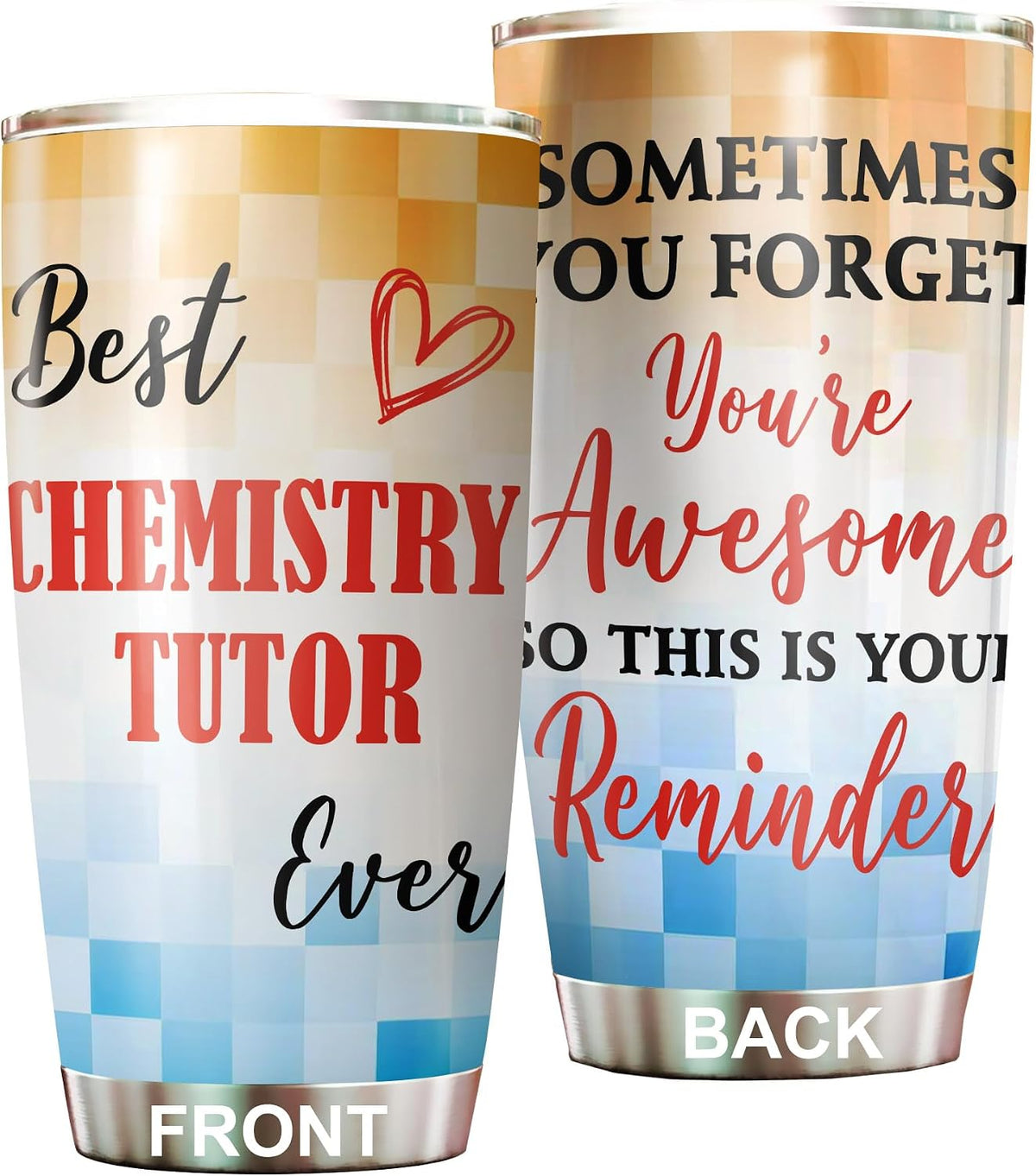 Best Caterer Ever Tumbler Stainless Steel 20oz, Office Gifts Women Men Work Friends Coworker, Driking Coffee Cup For Birthday Christmas - Colors A