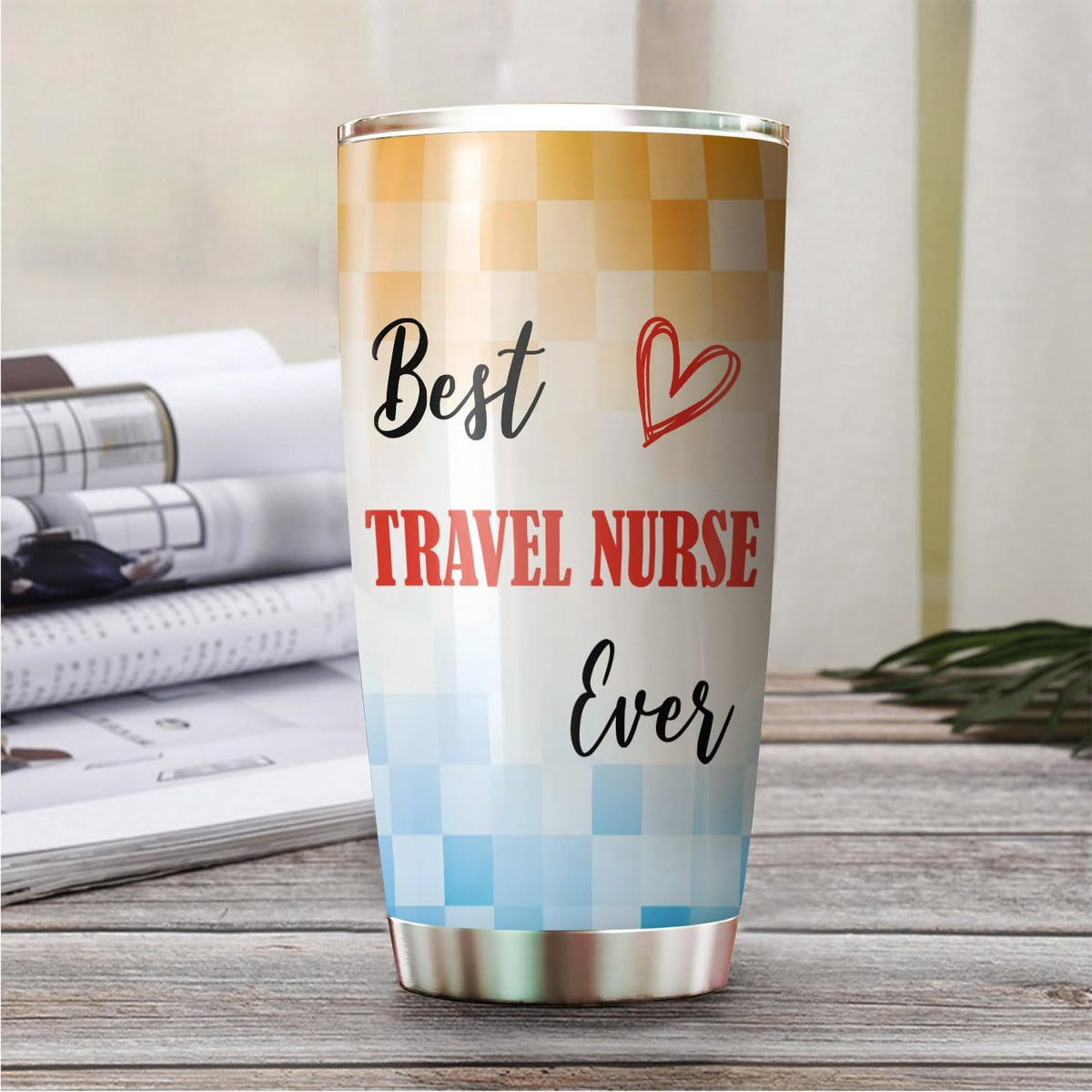 Best Caterer Ever Tumbler Stainless Steel 20oz, Office Gifts Women Men Work Friends Coworker, Driking Coffee Cup For Birthday Christmas - Colors A