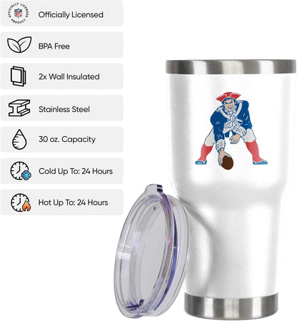 NFL Team Logo 30oz Insulated Stainless Steel Travel Mug Tumbler