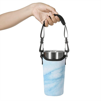 Neoprene 20 oz Tumbler Carrier Holder Pouch for Stainless Steel Insulated Tumblers with Detachable Carrying Handle