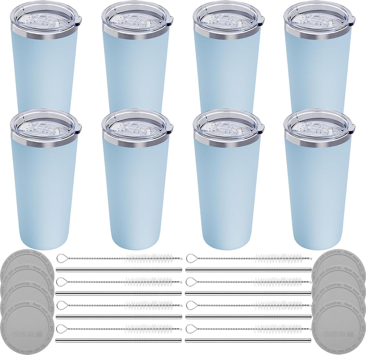 20oz Travel Coffee Tumbler, 18/8 Stainless Steel Cup Mint Green