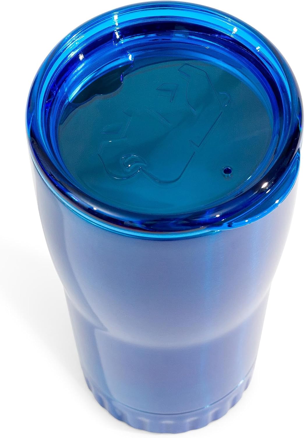 Royal Blue Flip Top, Vacuum Insulated Water Bottle, 30oz | Double Walled, Stainless Steel, Tumbler, Leakproof Lid, Keeps Hot and Cold, Travel Coffee Mug, Cup, 0.89 Liters