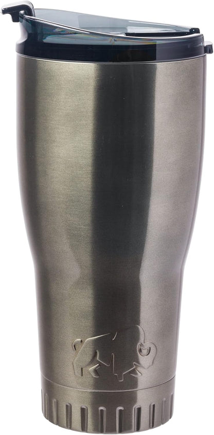 Royal Blue Flip Top, Vacuum Insulated Water Bottle, 30oz | Double Walled, Stainless Steel, Tumbler, Leakproof Lid, Keeps Hot and Cold, Travel Coffee Mug, Cup, 0.89 Liters