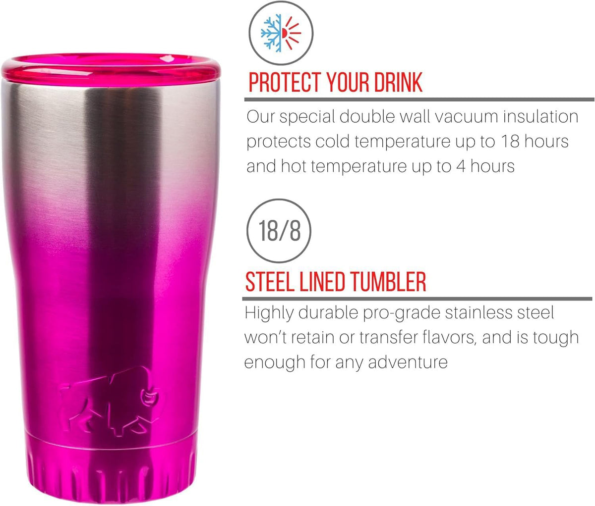 Royal Blue Flip Top, Vacuum Insulated Water Bottle, 30oz | Double Walled, Stainless Steel, Tumbler, Leakproof Lid, Keeps Hot and Cold, Travel Coffee Mug, Cup, 0.89 Liters