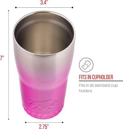 Royal Blue Flip Top, Vacuum Insulated Water Bottle, 30oz | Double Walled, Stainless Steel, Tumbler, Leakproof Lid, Keeps Hot and Cold, Travel Coffee Mug, Cup, 0.89 Liters