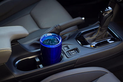 Royal Blue Flip Top, Vacuum Insulated Water Bottle, 30oz | Double Walled, Stainless Steel, Tumbler, Leakproof Lid, Keeps Hot and Cold, Travel Coffee Mug, Cup, 0.89 Liters