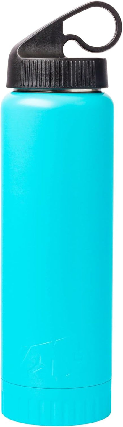 Royal Blue Flip Top, Vacuum Insulated Water Bottle, 30oz | Double Walled, Stainless Steel, Tumbler, Leakproof Lid, Keeps Hot and Cold, Travel Coffee Mug, Cup, 0.89 Liters