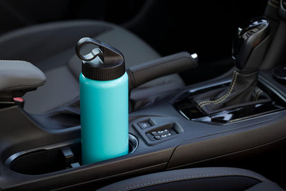 Royal Blue Flip Top, Vacuum Insulated Water Bottle, 30oz | Double Walled, Stainless Steel, Tumbler, Leakproof Lid, Keeps Hot and Cold, Travel Coffee Mug, Cup, 0.89 Liters