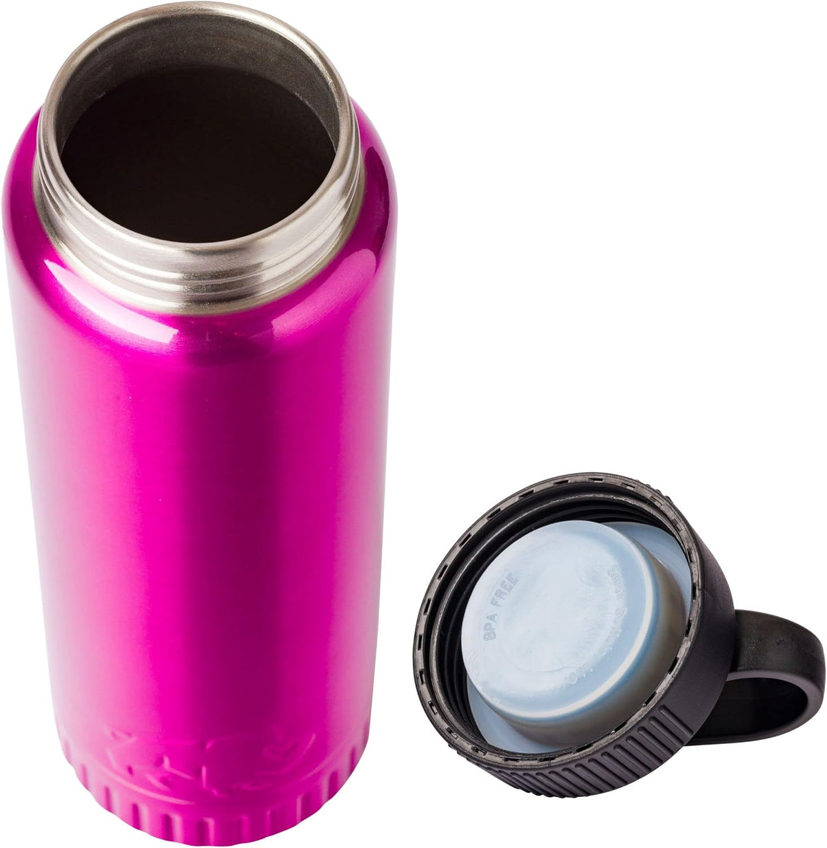 Royal Blue Flip Top, Vacuum Insulated Water Bottle, 30oz | Double Walled, Stainless Steel, Tumbler, Leakproof Lid, Keeps Hot and Cold, Travel Coffee Mug, Cup, 0.89 Liters