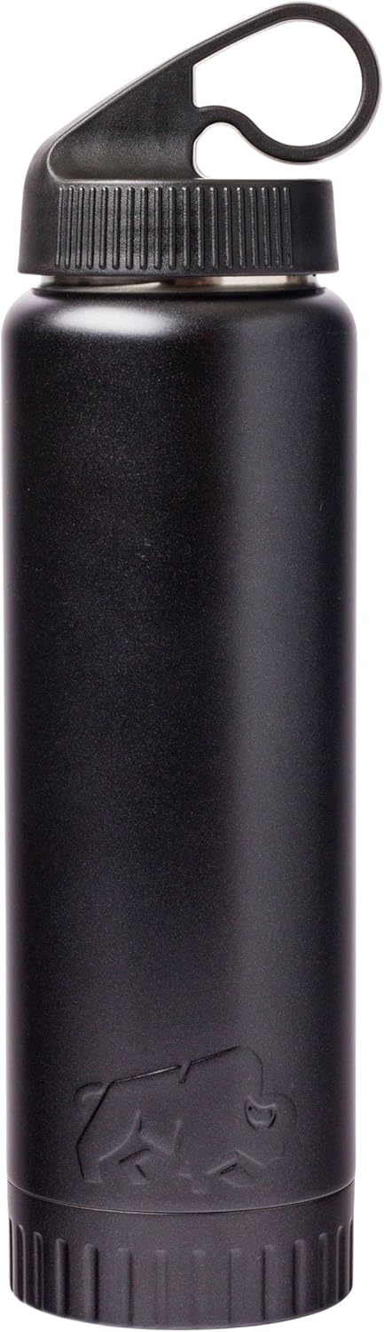 Royal Blue Flip Top, Vacuum Insulated Water Bottle, 30oz | Double Walled, Stainless Steel, Tumbler, Leakproof Lid, Keeps Hot and Cold, Travel Coffee Mug, Cup, 0.89 Liters