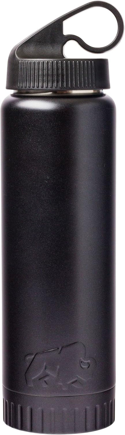 Royal Blue Flip Top, Vacuum Insulated Water Bottle, 30oz | Double Walled, Stainless Steel, Tumbler, Leakproof Lid, Keeps Hot and Cold, Travel Coffee Mug, Cup, 0.89 Liters