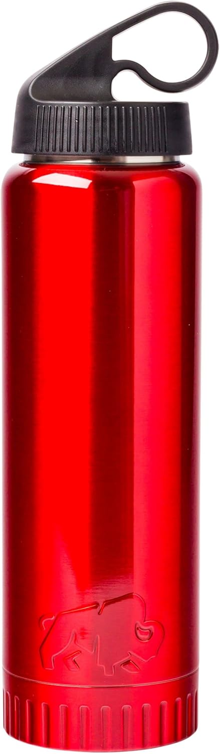 Royal Blue Flip Top, Vacuum Insulated Water Bottle, 30oz | Double Walled, Stainless Steel, Tumbler, Leakproof Lid, Keeps Hot and Cold, Travel Coffee Mug, Cup, 0.89 Liters