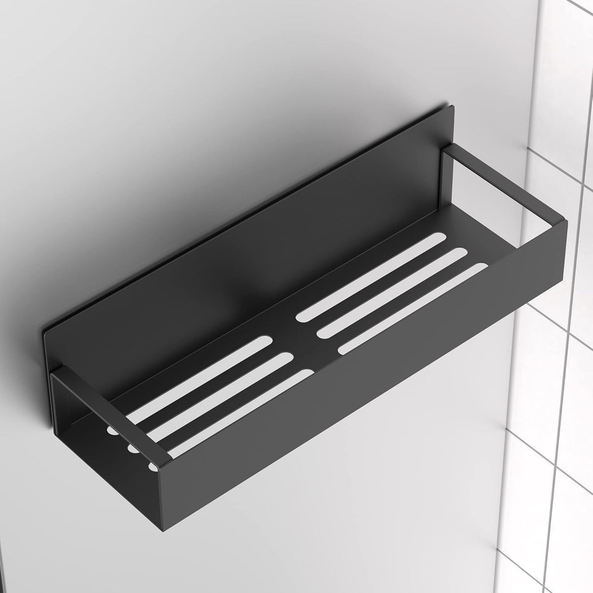 Magnetic Water Bottle Holder for Fridge Black