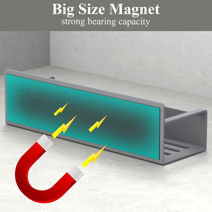 Magnetic Water Bottle Holder for Fridge Black