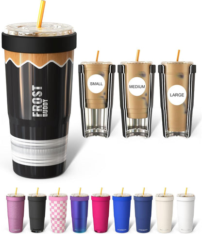 Togo Buddy 30oz Tumbler - Spill-Proof Flip Lid (Blue Pencil) - Colors C