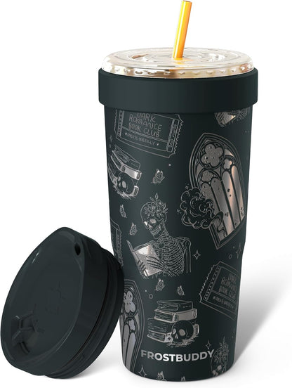 Togo Buddy 30oz Tumbler - Spill-Proof Flip Lid (Blue Pencil) - Colors C