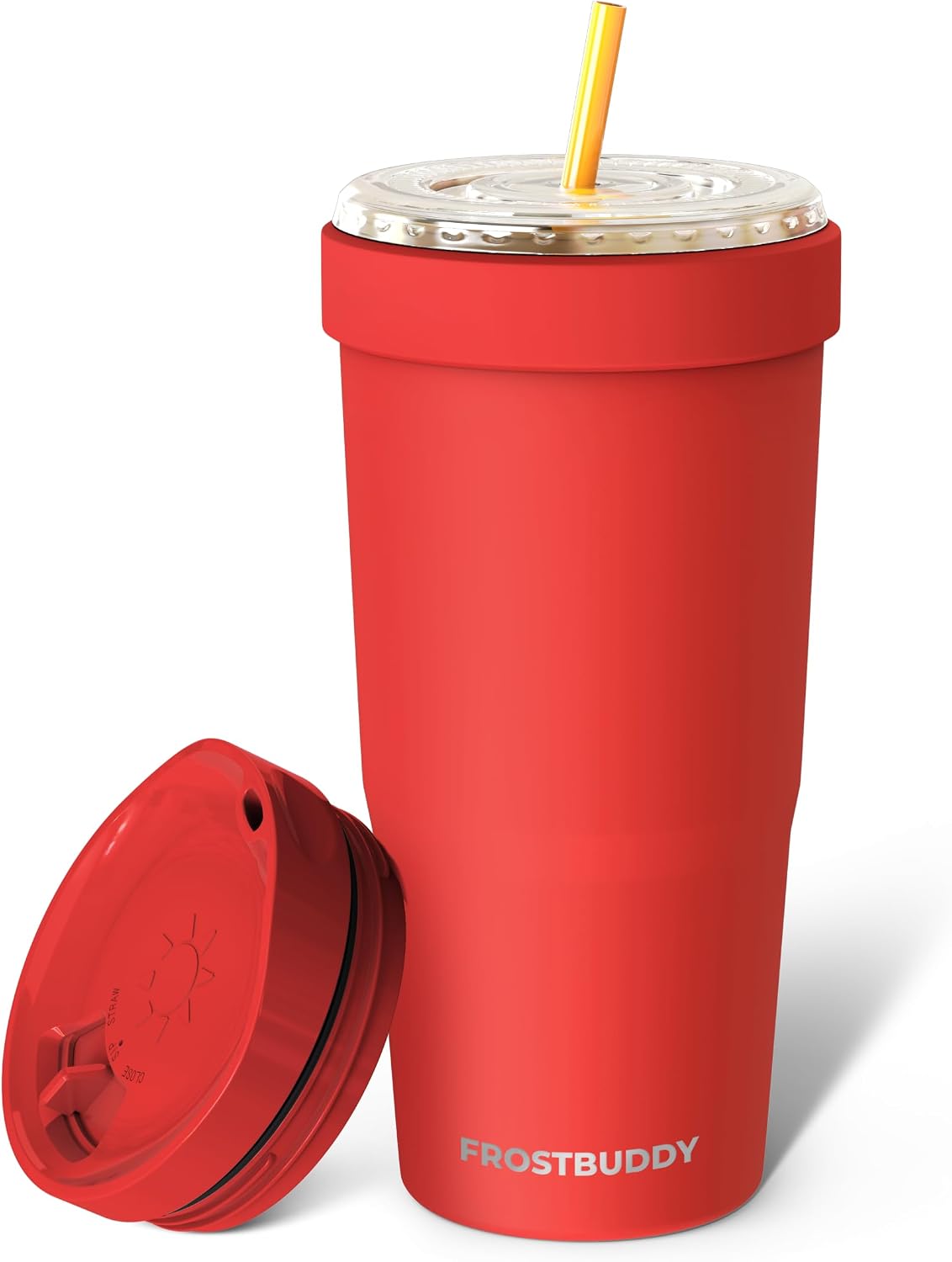 Togo Buddy 30oz Tumbler - Spill-Proof Flip Lid (Blue Pencil) - Colors C