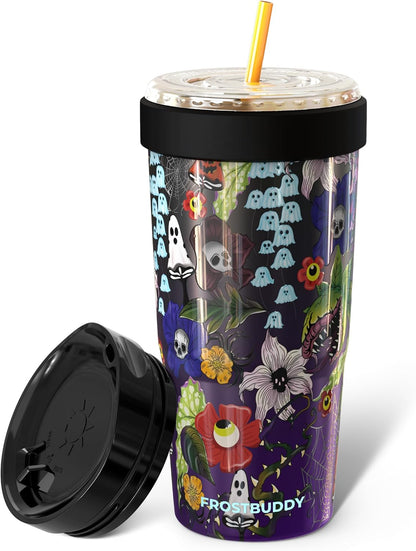 Togo Buddy 30oz Tumbler - Spill-Proof Flip Lid (Blue Pencil) - Colors C