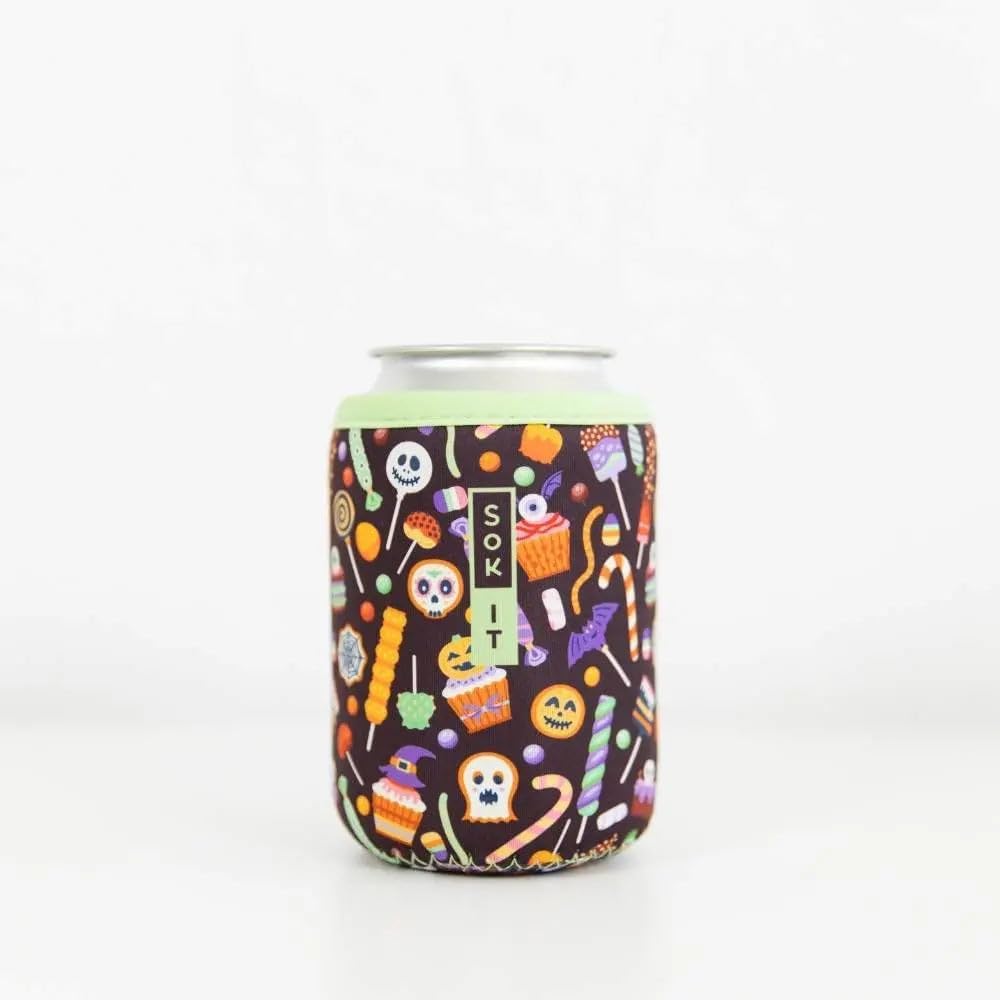 CanSok Sleeve for Beer & Soda Insulated Neoprene Cover (Ocean Oasis, 12oz Can Sleeve) - Colors D