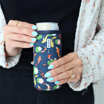 CanSok Sleeve for Beer & Soda Insulated Neoprene Cover (Ocean Oasis, 12oz Can Sleeve) - Colors D