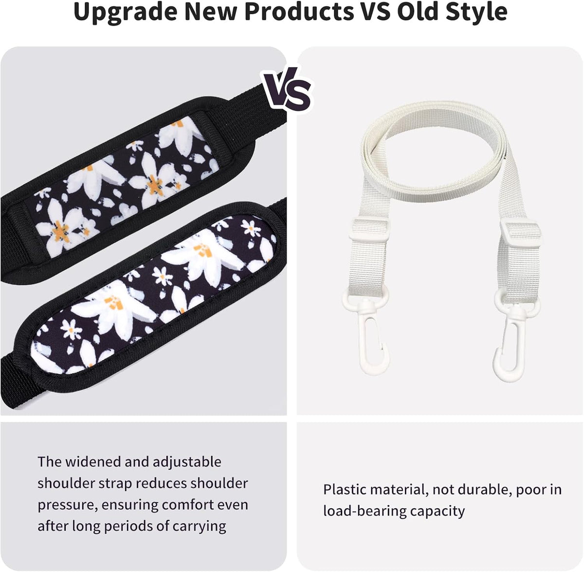 Water Bottle Holder with Strap for Stanley Cup 40/30oz, Insulated Neoprene Stanley Cup Holder with Strap for Tumbler with Handle Stanley Carrier Bag Cross-body Bag for Walking