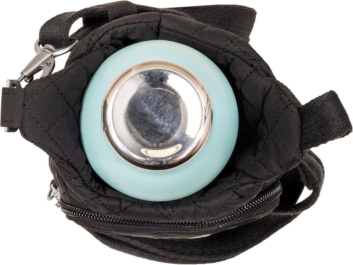 Anti-Theft Boho Insulated Water Bottle Tote