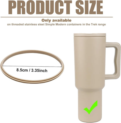 Replacement Gasket Compatible with 40 oz Tumbler, 8.5cm/3.35in