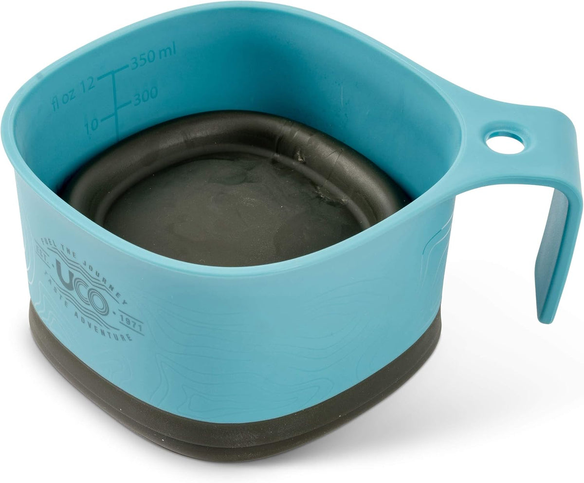 Collapsible Camp Cup for Camping, Backpacking, and Hiking, 12 Ounces