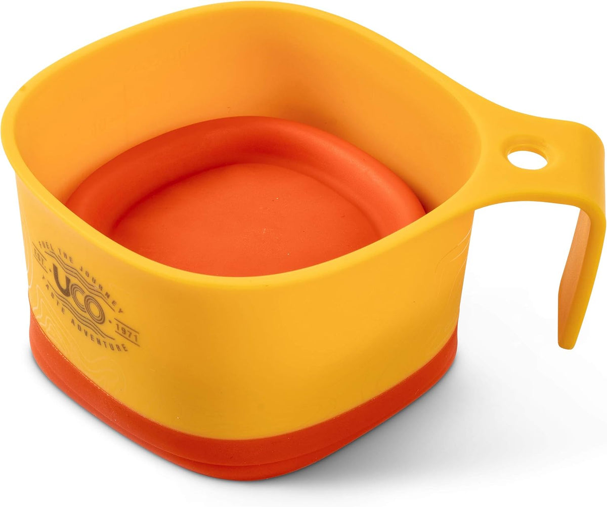 Collapsible Camp Cup for Camping, Backpacking, and Hiking, 12 Ounces