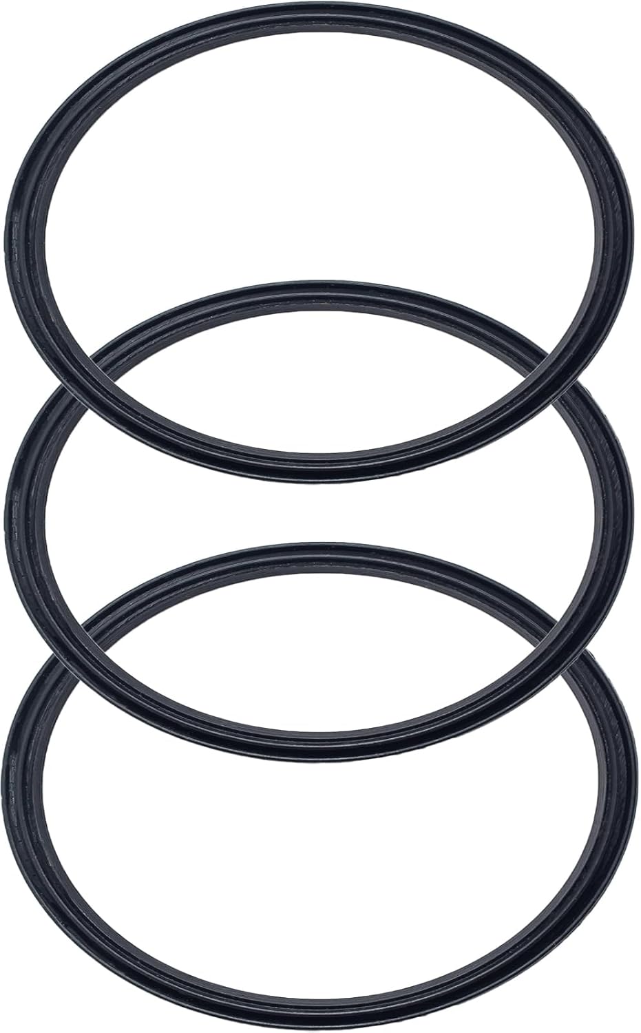 4 Pack - 30 oz Replacement Rubber Lid Ring, 3.7 Inch Diameter Gasket Seals, White Lid Gasket Rings for Insulated Stainless Steel Tumbler fits Yti, Ozark Trail, Beast and Renowned Brands