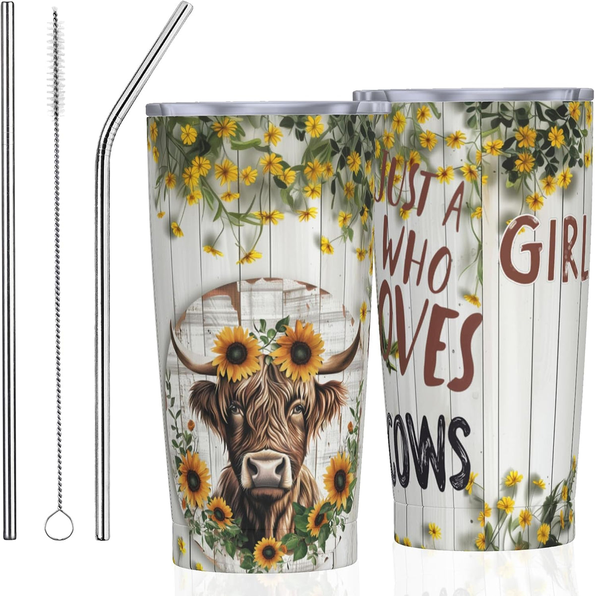 Phoenix Tumbler with Lid and Straw 20oz Travel Coffee Mug Gifts Stainless Steel Vacuum Insulated Cup Double Wall Water Bottle for Office Car Home