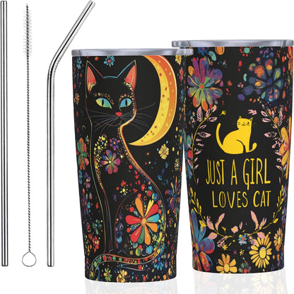 Phoenix Tumbler with Lid and Straw 20oz Travel Coffee Mug Gifts Stainless Steel Vacuum Insulated Cup Double Wall Water Bottle for Office Car Home