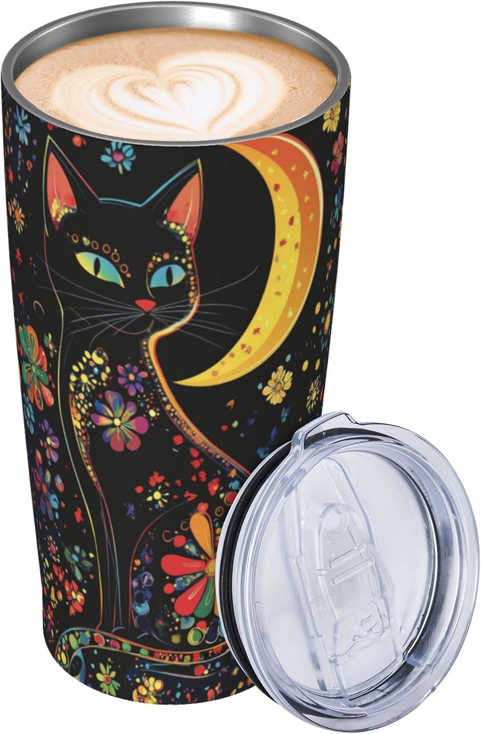 Phoenix Tumbler with Lid and Straw 20oz Travel Coffee Mug Gifts Stainless Steel Vacuum Insulated Cup Double Wall Water Bottle for Office Car Home