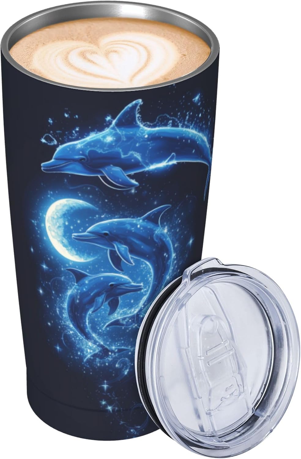 Phoenix Tumbler with Lid and Straw 20oz Travel Coffee Mug Gifts Stainless Steel Vacuum Insulated Cup Double Wall Water Bottle for Office Car Home